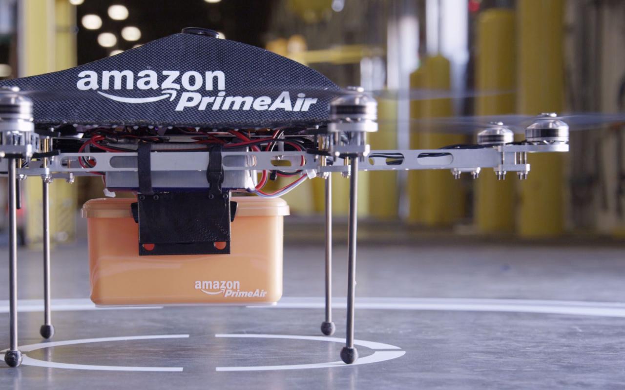 Drones amazon packages does use deliver